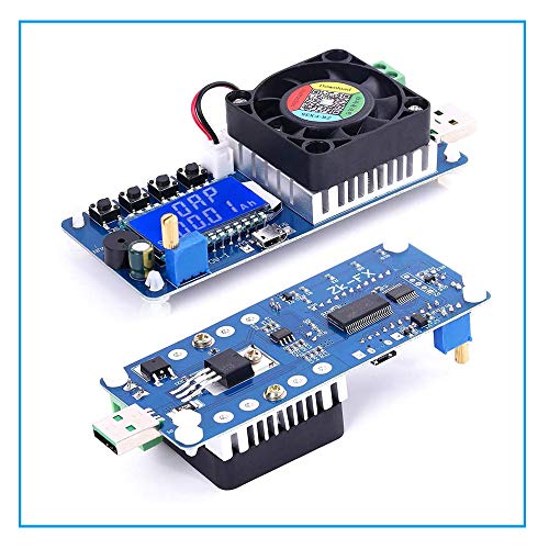 Image of 1Pcs DC Electronic Load Tester FX25 4A 25W /FX35 5A 35W Constant Current USB Power Detector Battery Capacity Tester Adjustable Resistor LCD Display