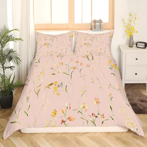 Housse de couette 160x200 microfibre douce fraîcheur petits motifs - 3