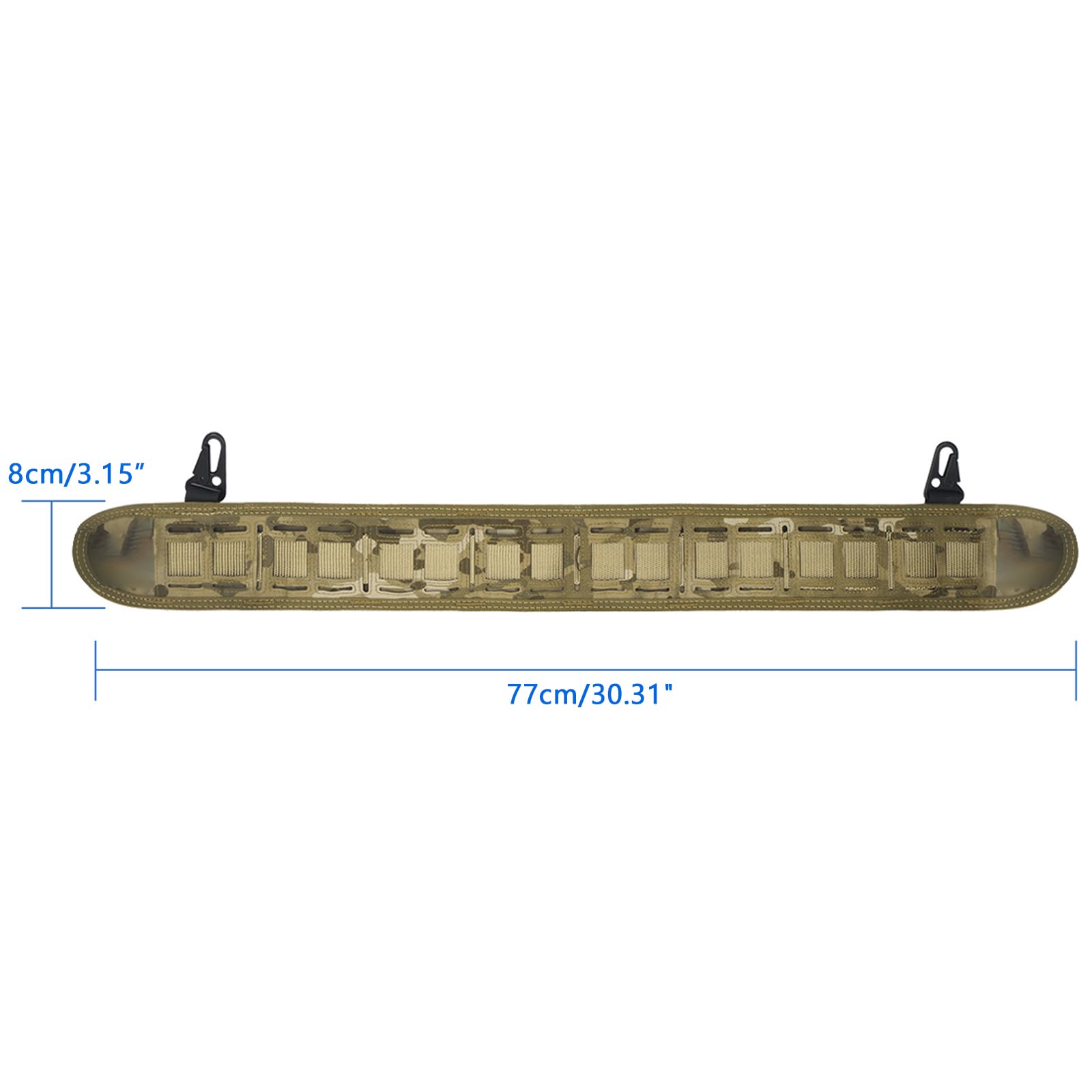 Taktischer Gürtel Molle Kampfgürtel Schnellverschluss Schnalle 1000D Oxford Einstellbare Taille Patrol Gürtel Training Arbeit Outdoor DIY Ausrüstung Zubehör