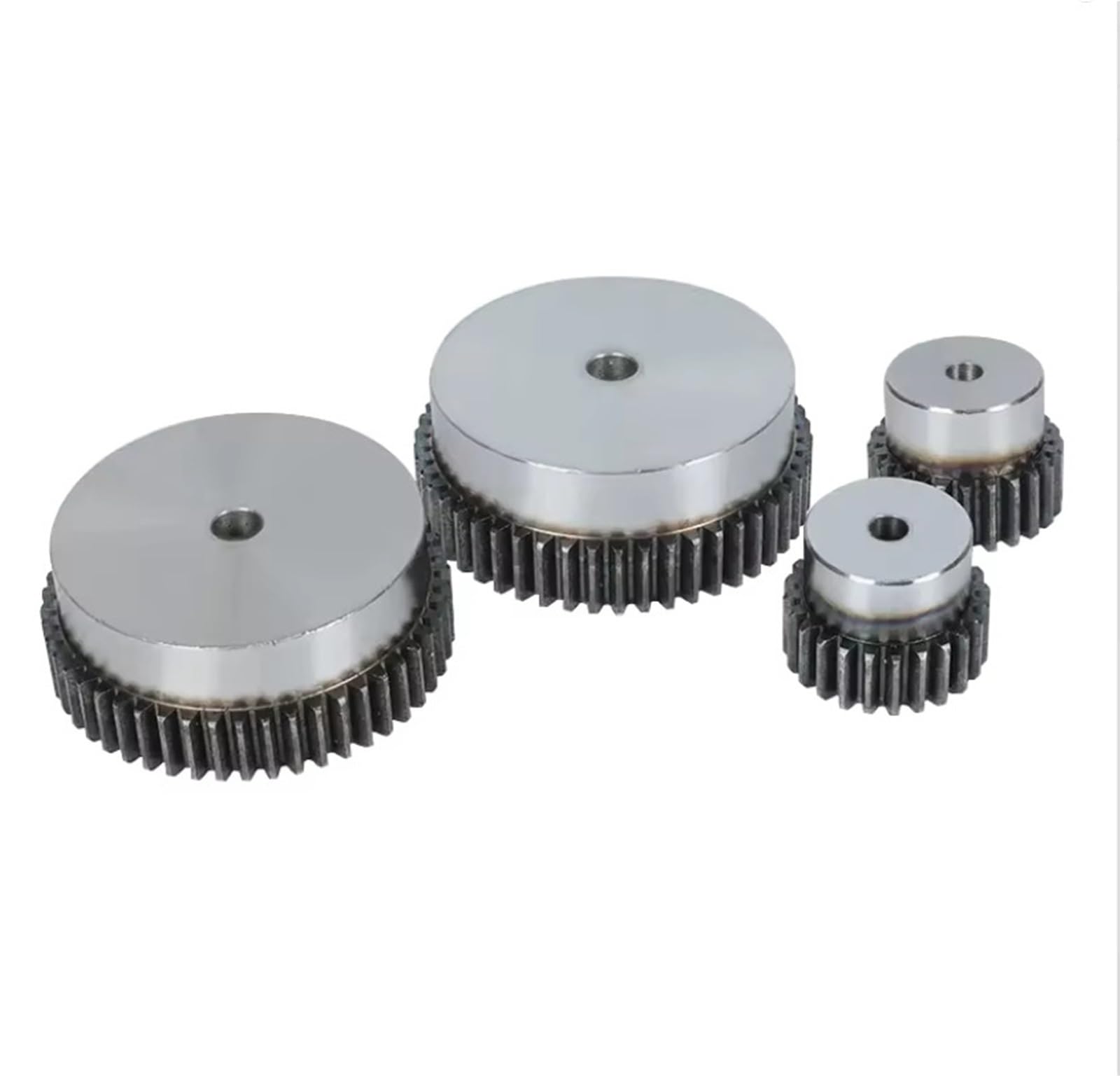 Ruota dentata 70T in Metallo 45#Acciaio RC Pignone Puleggia 8/10/12/14/15 mm Foro Interno 1 Stampo 18 Denti Sperone(1M70T hole10,2PCS 1M70T)