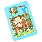 子供向けスライドパズル | 頭の体操のための 16 のスライド パズル - スライドパズル 頭の体操 面白い IQ ゲーム 数字学習 知育玩具 子供用