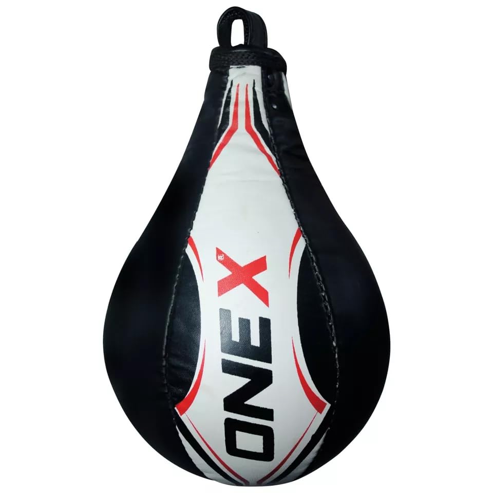 ONEX Boxing Speed Ball for Reflex Training – Speedbag Punching for Home Gym MMA Muay Thai Cardio, Striking Bag, Fitness & Hand-Eye Coordination