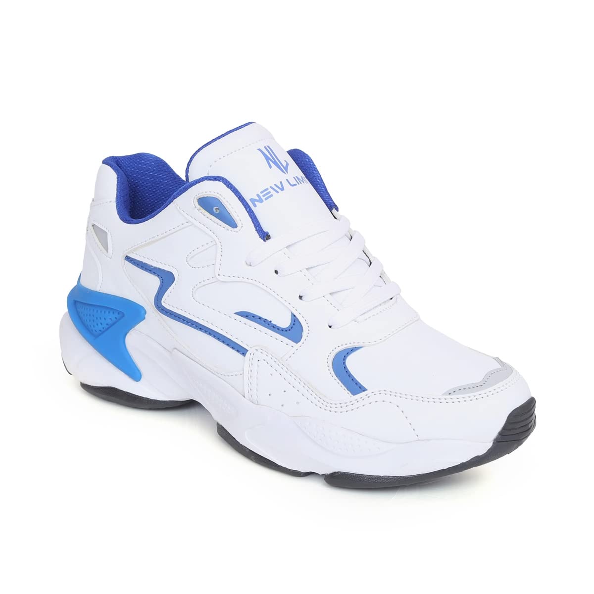 NL NEW LIMITS Mens Sports Running Shoes (White/Blue, Numeric_7) (B0BPGXGHRW) Amazon Price History, Amazon Price Tracker