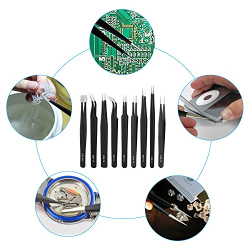ESD Kit Pinzette di Precisione, Keten Set