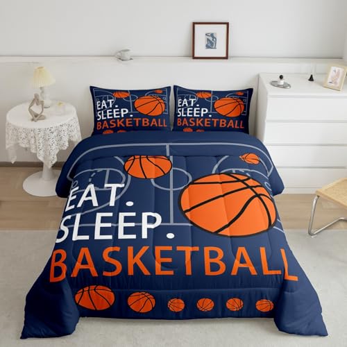 Image of Feelyou Basketball Bedding Set Full Size for Kids