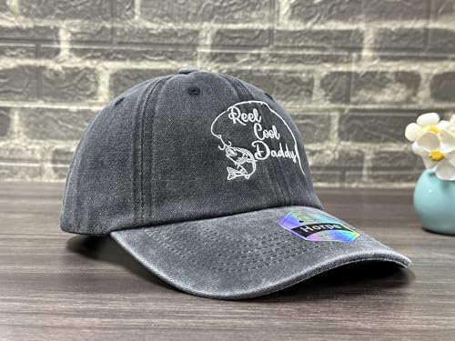 Image of Embroidered Adjustable Baseball Hat for Men Women, Washed Cotton | Premium Embroidery Design, Adjustable Metal Buckle Closure, Simple Lifestyle Wear