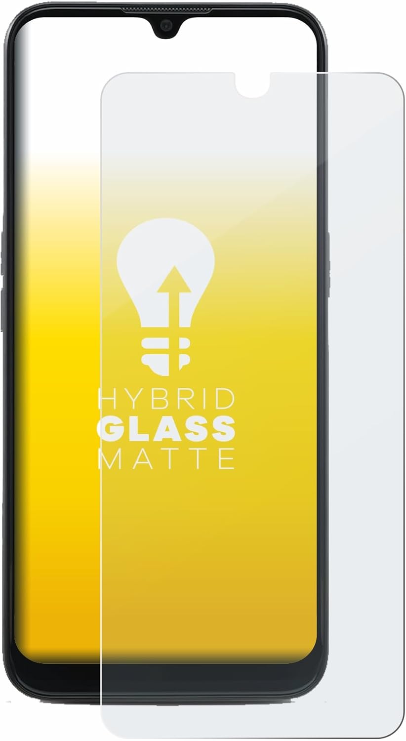 upscreen Matte Screen Protector Glass Film compatible with Doro 8100 - Anti-Glare, Anti-Fingerprint, 9H Glass Protection