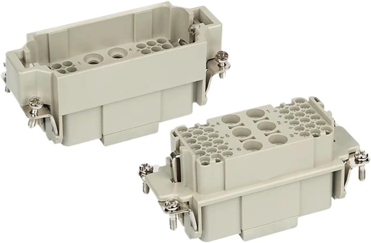 Rectangular Heavy Duty Connector HDC HK-006/36-M/F Core 10A Plug