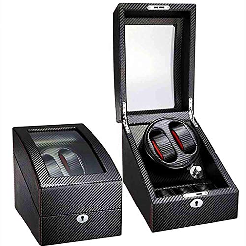 Preisvergleich Produktbild NBVCX Wohnaccessoires Uhrenbeweger Automatischer elektrischer Uhrenbeweger Display Box Sammelbox 2 + 3 Aufbewahrungskoffer Elektromotor Uhrenbox (Farbe: C)