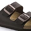 Birkenstock Arizona Greased Leather, Men's Open Toe Sandals, Brown, 9 UK (43 EU) #5