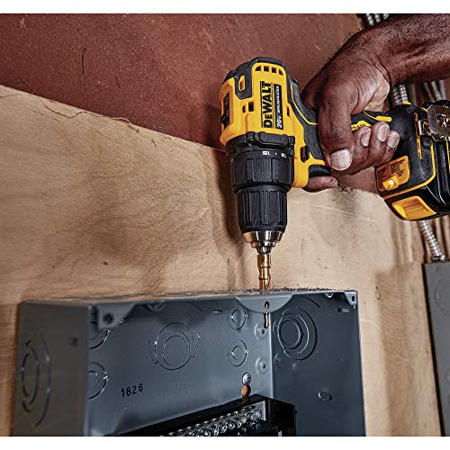 DEWALT 20V MAX Cordless Drill / Driver Kit, Compact, 1/2-Inch (DCD708C2)