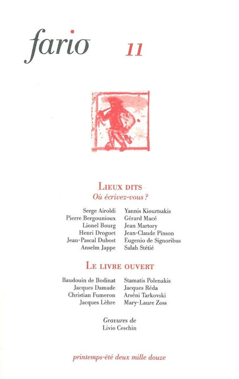 Revue Fario N°11: Lieux-Dits