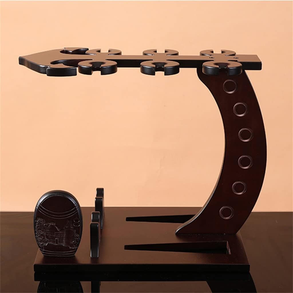 Wooden Wine Glass Rack red European Solid Wood Upside Down Cabinet