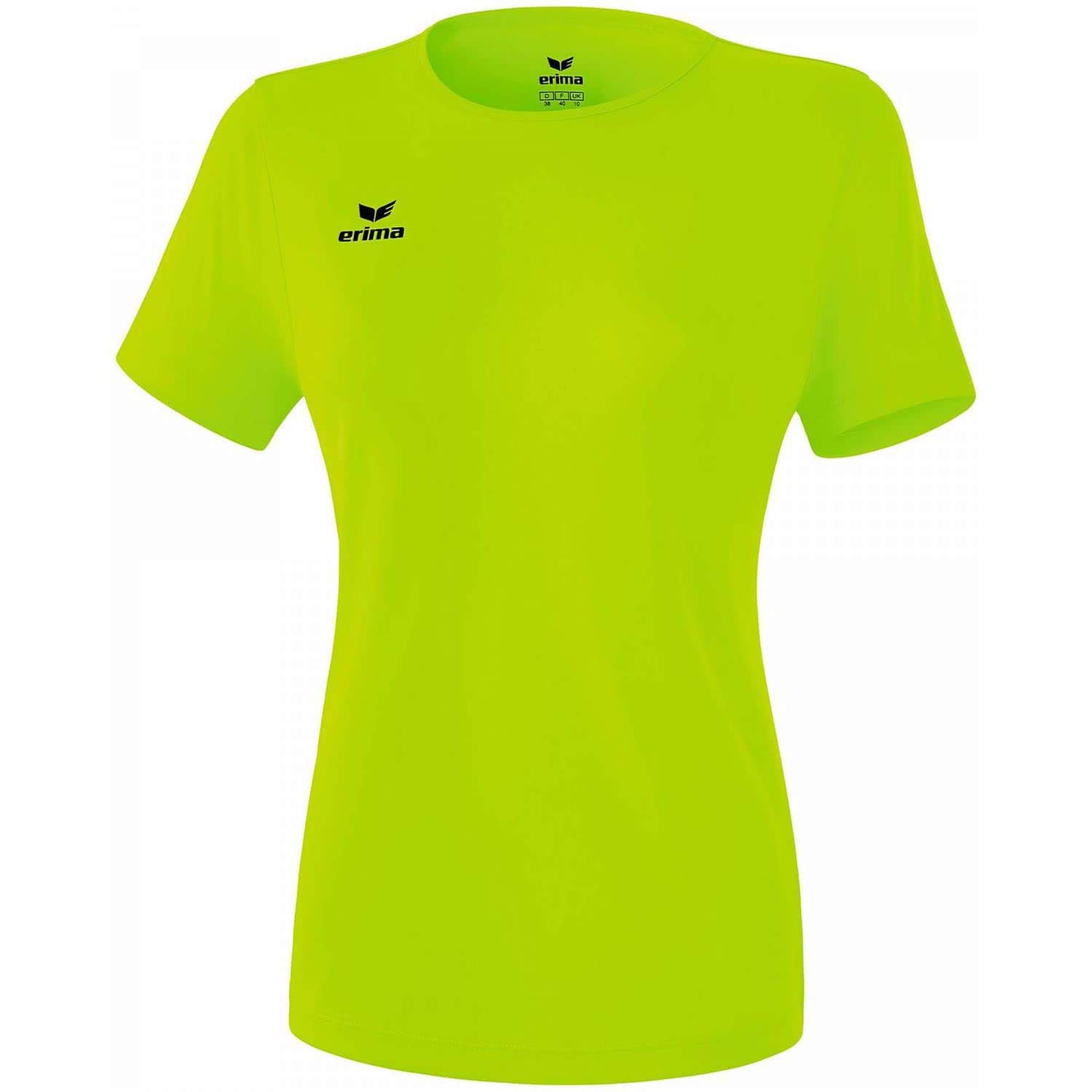 Erima Women's Casual Basics Functional Teamsports T-shirt - Green Gecko, Size 46