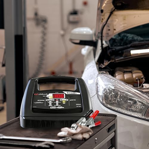 Image of Schumacher Electric 6A Car Battery Charger & Maintainer, 6V /12V - SC1307