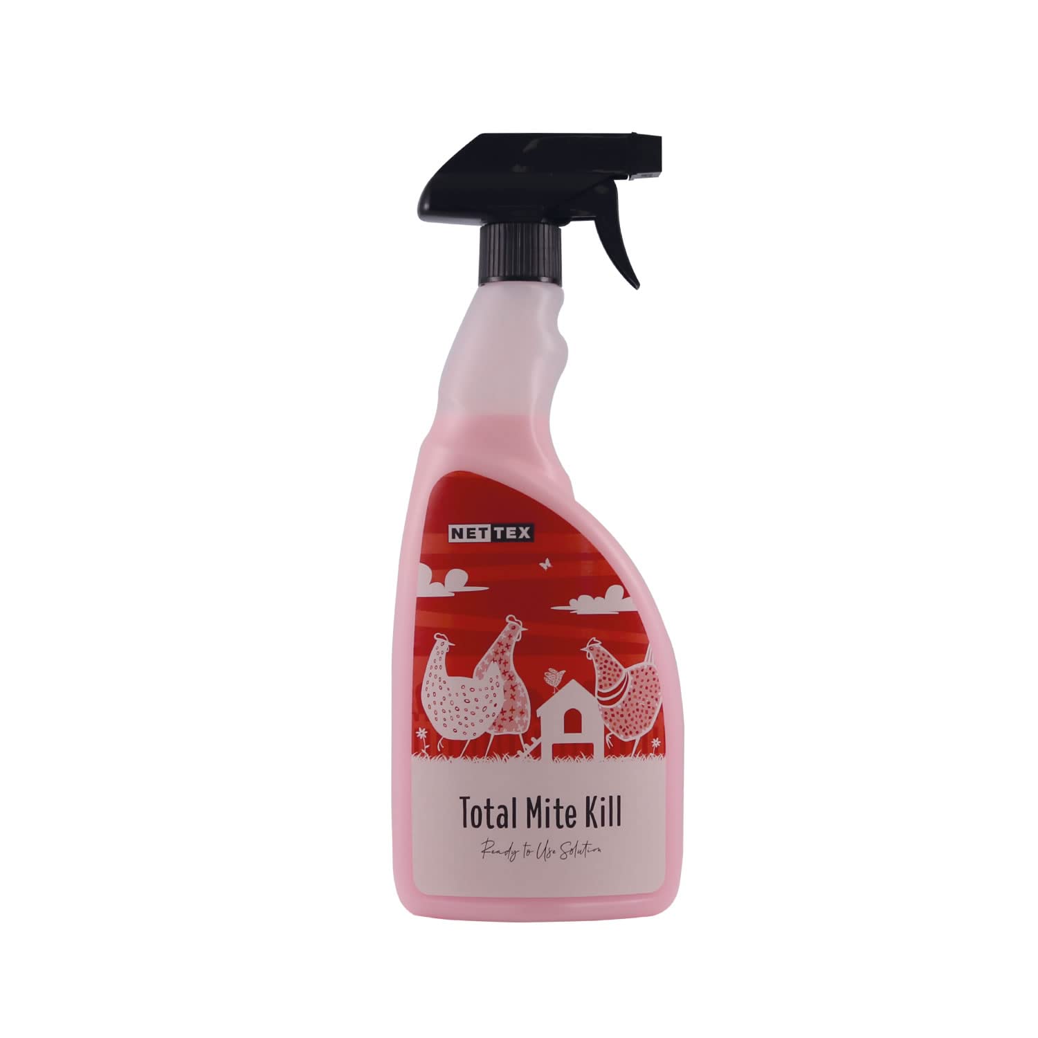 NETTEX TOTAL MITE KILL 750ml READY TO USE SPRAY Poultry Mite Control