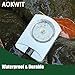 AOKWIT Altimeter Professional Aluminum Accurate Clinometer Waterproof Optic Height Clinometer Battery-Free Compact Portable Handheld Clinometer Forestry Outdoor for Height & Slopes Angles Measuring