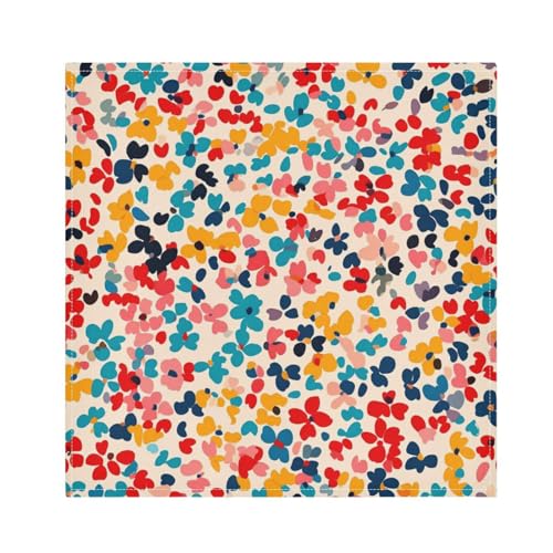 Servilletas de Tela Multicolor Cuadradas 20 x 20 in Pack de 4 miniatura 2