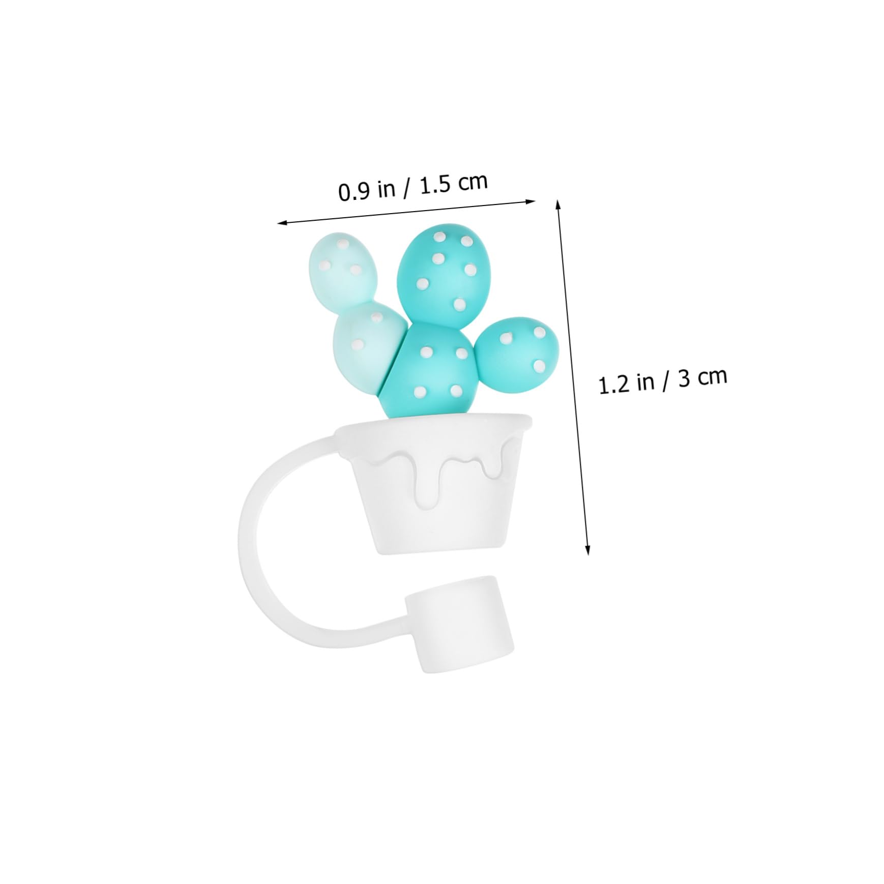 TOPBATHY Set Di 4 Cannucce in Silicone Con Puntali Carini Per Cannucce Riutilizzabili E Multifunzionali 8 Pezzi*4