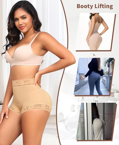 Ganado Butt Lifting Panties Butt Pads Shapewear Padded Underwear for Women Booty Lifter Hip Enhancer Panty3