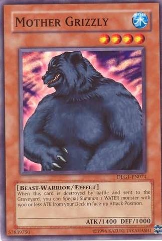 Amazon.com: Yu-Gi-Oh! - Mother Grizzly (DLG1-EN074) - Dark Legends