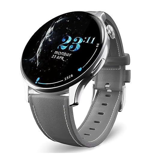 Pebble Game of Thrones Limited Edition Luxury Smartwatch - 1.43” (3.63 cm) Amoled Always-On Display, Feather Touch, Bluetooth Calling, Responsive Watch Faces, 24/7 Health Suite, AI Voice Assistance