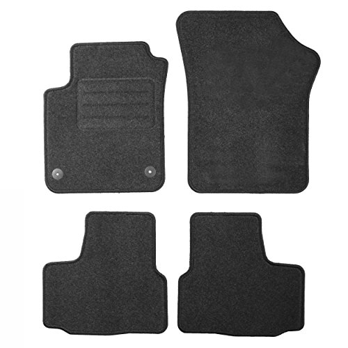 TEXER Alfombrillas gruesas para coche, color: antracita/grafito/gris oscuro SE/MIIY11/B/C4095A