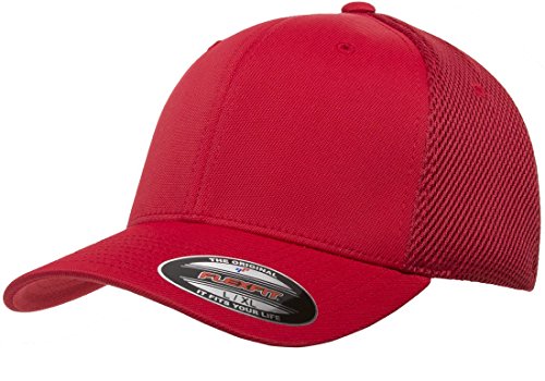 Image of Flexfit Two-Tone Stretch Mesh Fitted Cap Hat