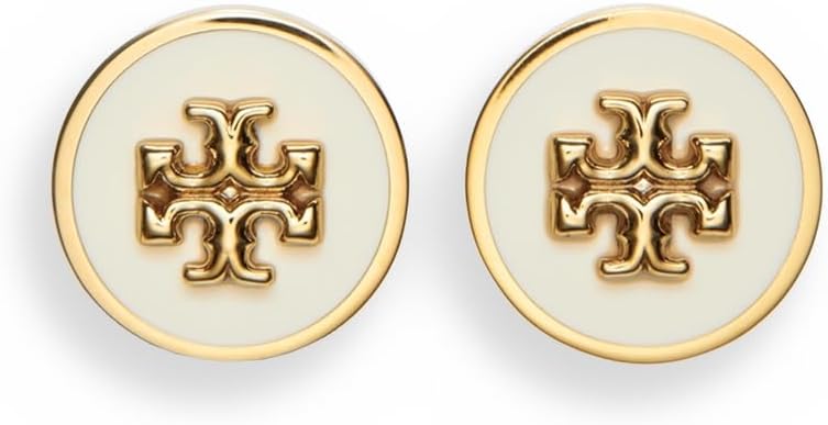 Tory Burch Women's Icon Enamel Stud Earrings