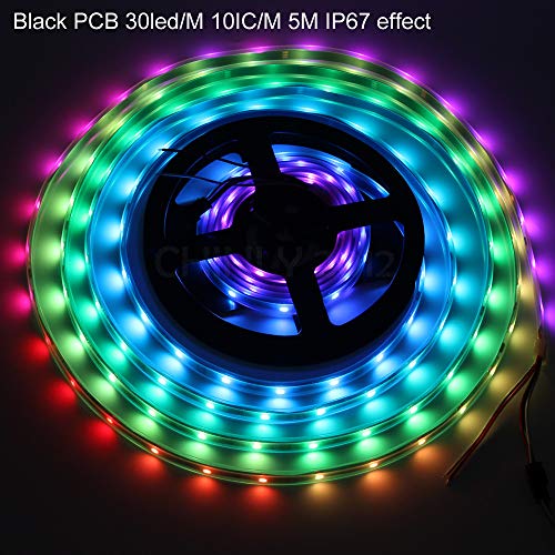 Tira LED RGB digital direccionable 5M 30 LEDs DC12V miniatura 2