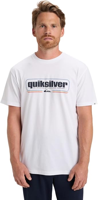 Quiksilver Men's Box Shaped Ss T-Shirt Pack of 1