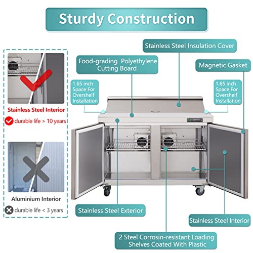 Commercial refrigerator True T-49
