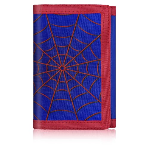 Image of Kids Wallet for Boys Girls, Trifold RFID Wallet with Key Chain and Zipper Pocket for Kids 4-18 Novelty Birthday Gifts, Coin Pouch Purse for Children Teens Outdoor Sports - Blue