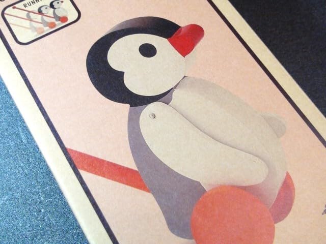新品 Pingu Wooden Toy ピングー 天然木トイ レアヴィンテージ Amazon | Pinga ころころ人形 ピンガ Pingu Wooden Toy おもちゃ