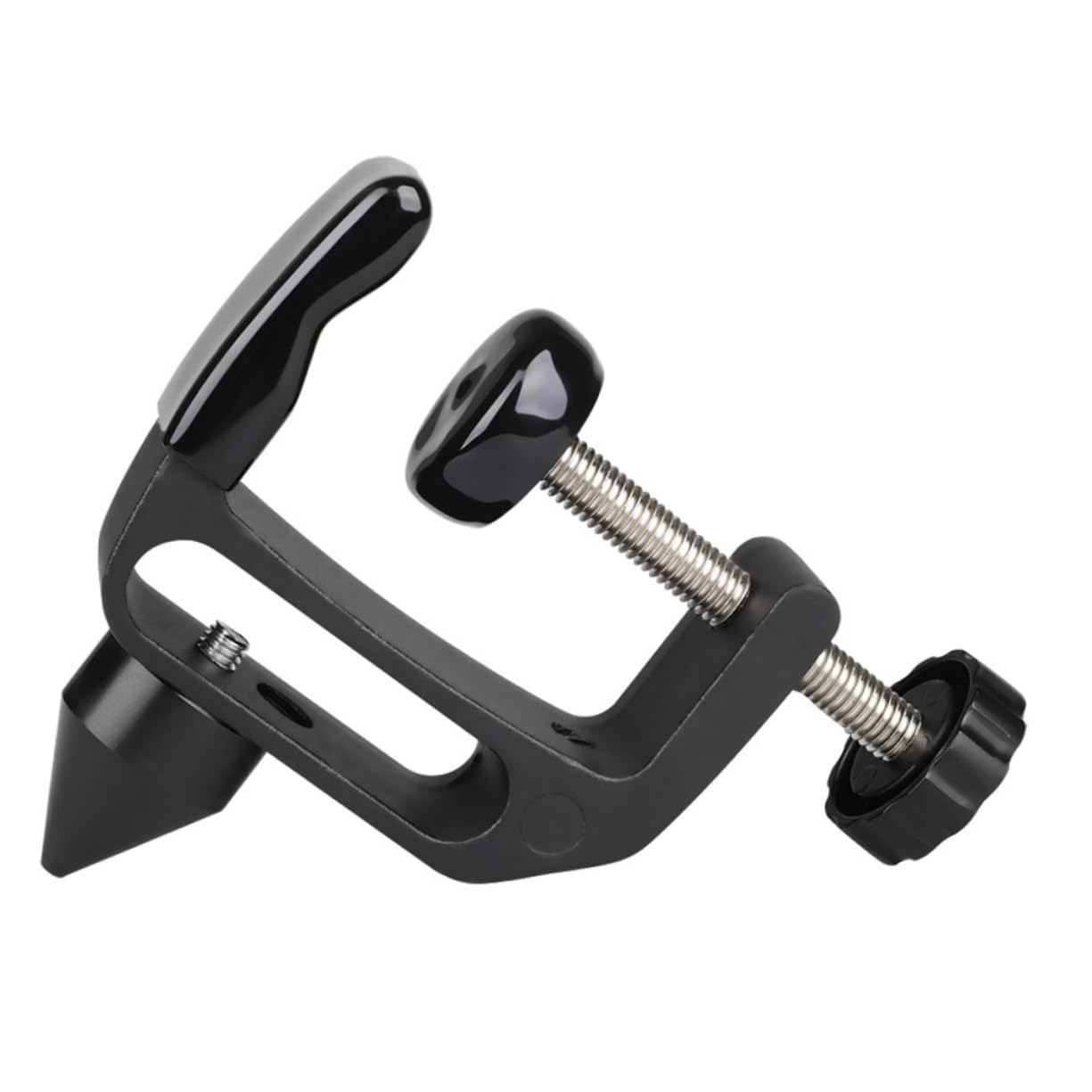 HEMOTON Desktop Clamp Multi-functional Desk Clamp Cork Hanger Portable Stand Music Instrument Accessory
