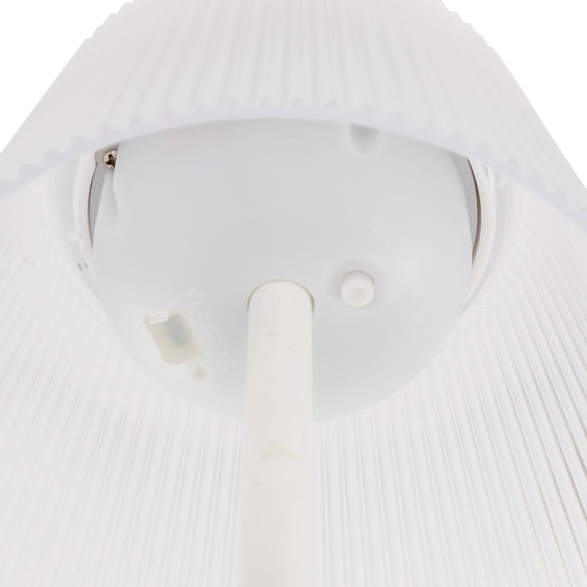 Atmosphera Créateur d'intérieur - Lampe Solaire à LED Katy 30cm Blanc