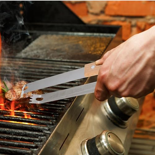 Set de Herramientas para Parrilla COLLBATH Acero Inoxidable con Estuche miniatura 4