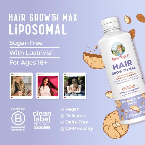 MaryRuths-Womens-Hair-Growth-MAX-Liposomal-With-Lustriva-Biotin-10000mcg-Pumpkin-Seed-Oil-Thicker-Hair-Hair-Care-Wrinkles-Fine-Lines-Skin-Care-Ages-18-1522-Fl-Oz