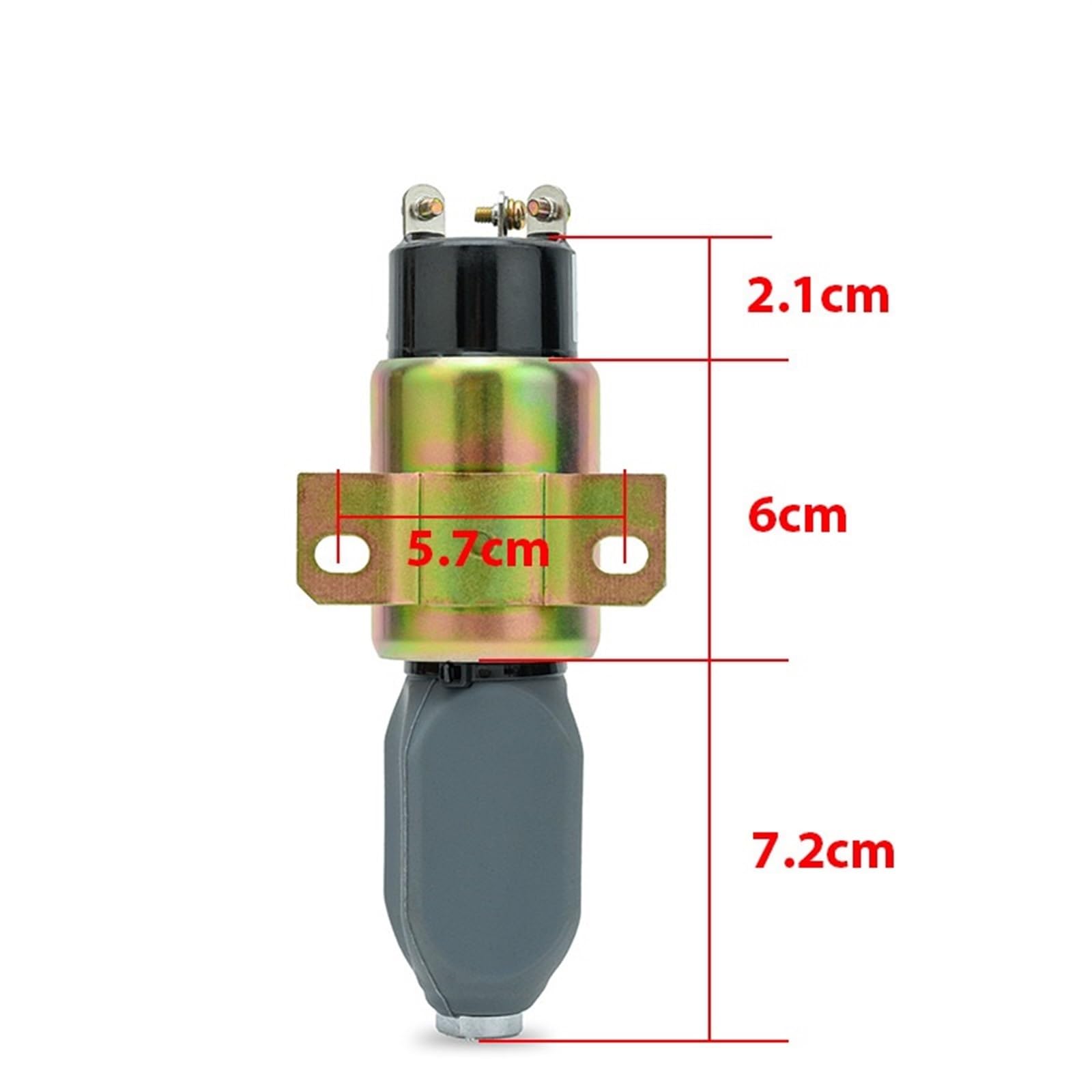 BIVOO Elektromagnes ogranicznika paliwa 24 V 3864274 1751-2467UIBIS5A SA-3766T-24(12V)