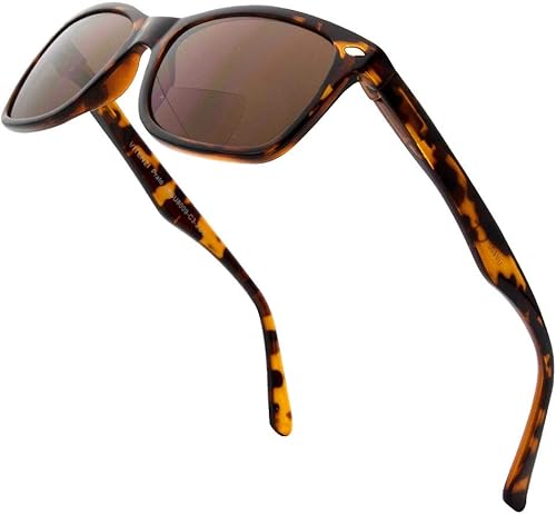 Miniatura 6 de VITENZI Gafas de sol bifocales para hombres y mujeres, gafas de lectura retro tintadas con lectores - Prato, M