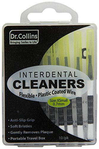 Dr. collins interdental clearners extra small, 10 count…