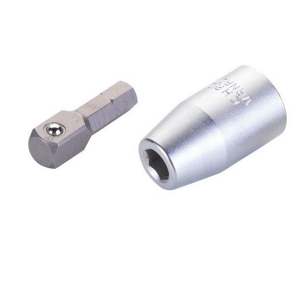 Alyco 192650 Juego 21 Piezas destorgolpe Reforzado 1/2" CR-V con Mango ergonomico + Puntas en Estuche plástico