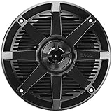 BOSS Audio Systems MR52B 150 Watt Per Pair, 5.25 Inch, Full Range, 2 Way Weatherproof Marine Speakers Sold in Pairs, Black