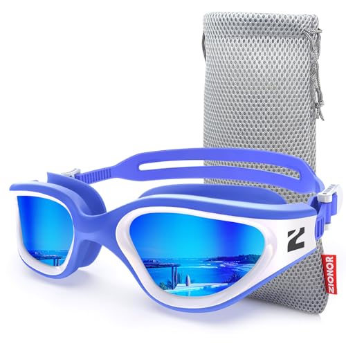 ZIONOR G1 Air Swim Goggles Adult, for Pool, Outdoor, Open Water, Lap Swim