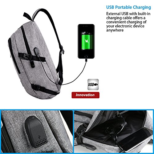 Business Laptop Backpack by DailyStar, 15,6