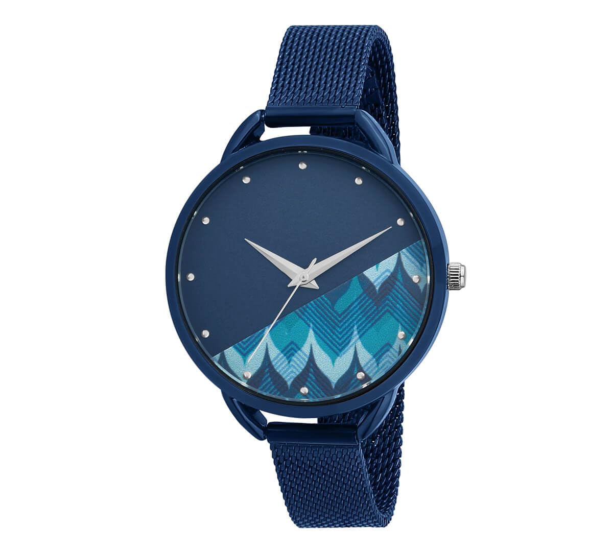 India Circus by Krsnaa Mehta Indigo Motives Wrist Watch (B0D3HW9H32) Amazon Price History, Amazon Price Tracker