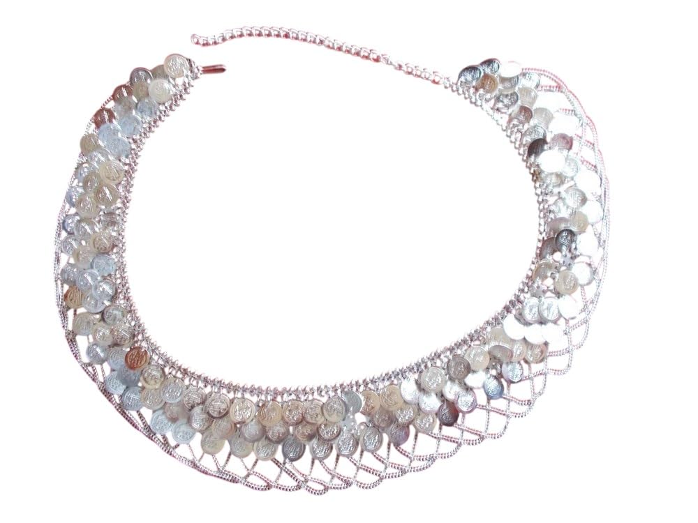 Elite Trading Silver Coin Jhalar Kamarbandh for Women & Girls | Festive & Wedding Jewelry/Rajasthani Jewelry-image-1