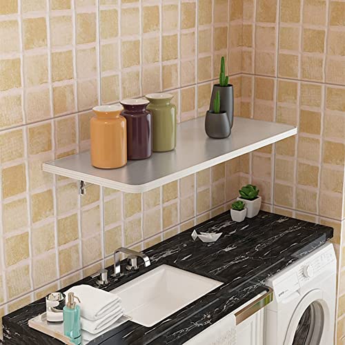 Table pliante murale rabattable cuisine et bureau d'ordinateur