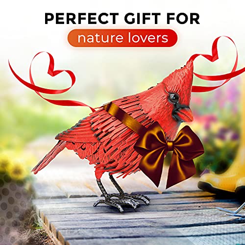 Shefio-Cardinal-Garden-Decor-Metal-Cardinal-Yard-Decor-Large-Red-Bird-Unique-Yard-Art-Outdoor-Statues-Garden-Sculptures-Statues Shefio Cardinal Garden Decor Metal Cardinal Yard Decor Large Red Bird Unique Yard Art Outdoor Statues Garden Sculptures Statues