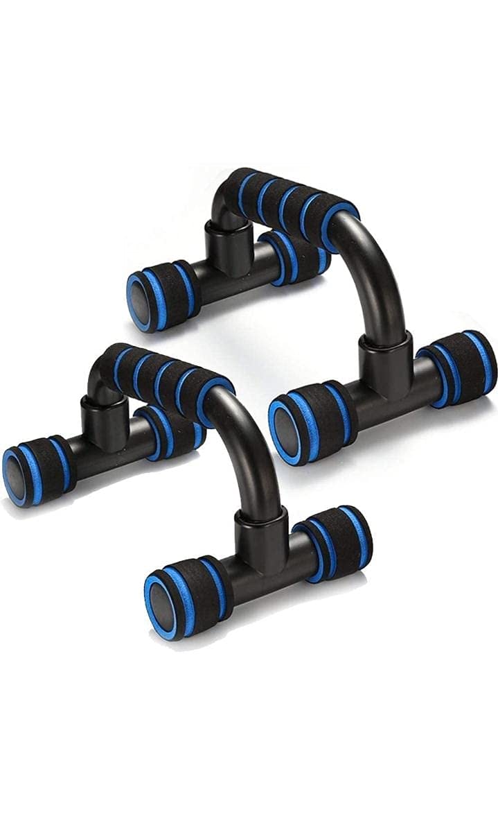 Ravish Trader's Push Up Bar Stand for Gym & Home Exercise, Dips/Push Up Stand for Men & Women. Useful in Chest & Arm Workout. (Black Color), Pastic | Ravish_Traders_Gym_189-image-27